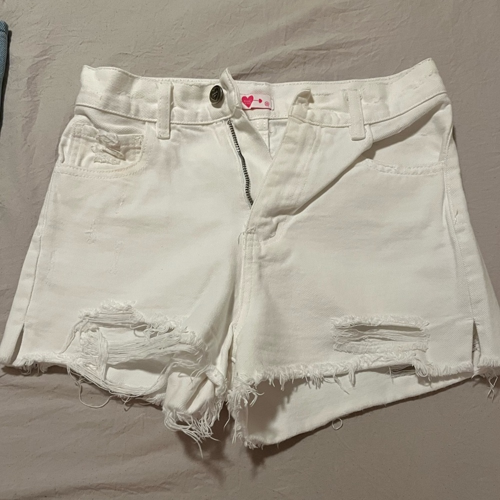 Buddy Love High Wasted Distressed Shorts